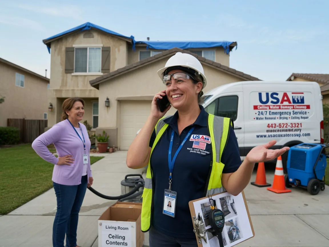 Ceiling Water Damage Restoration Emden, IL FAQs